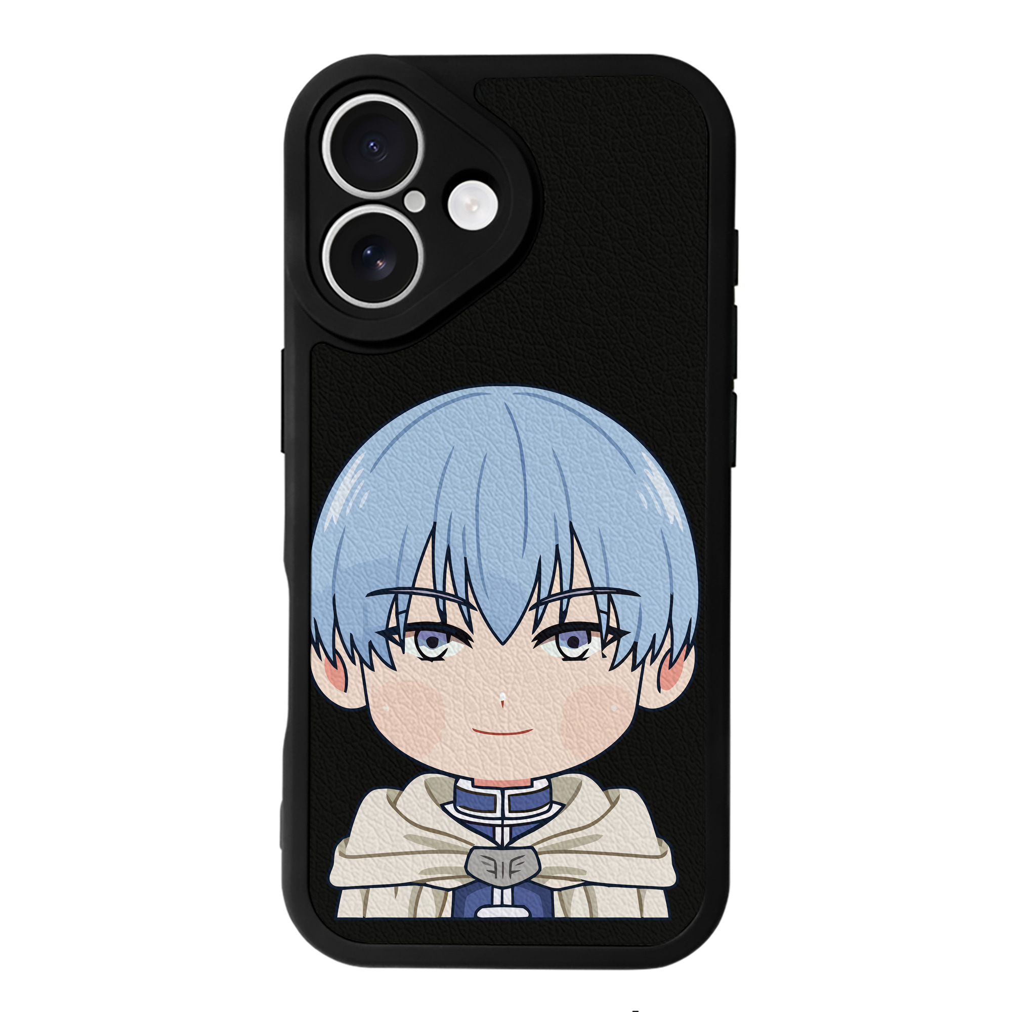 （画像用） 葬送のフリーレン Frieren 【iPhone 16シリーズ対応】シリコンスマホケース（レザー調） 材質：シリコン